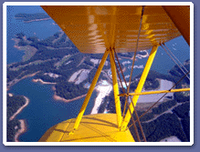 Biplane Ride Over Downtown Atlanta Flight